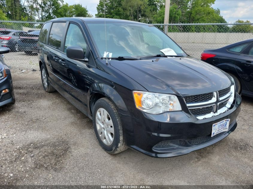 2016 DODGE GRAND CARAVAN SE - 2C4RDGBG2GR100521