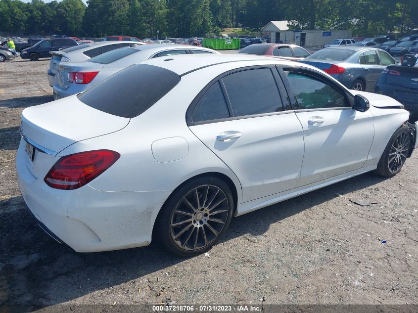 2016 MERCEDES-BENZ C-CLASS C 300 - 55SWF4JB7GU157180