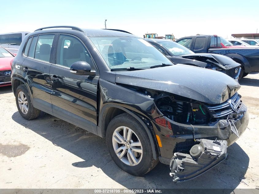 2017 VOLKSWAGEN TIGUAN - WVGBV7AX0HK013731