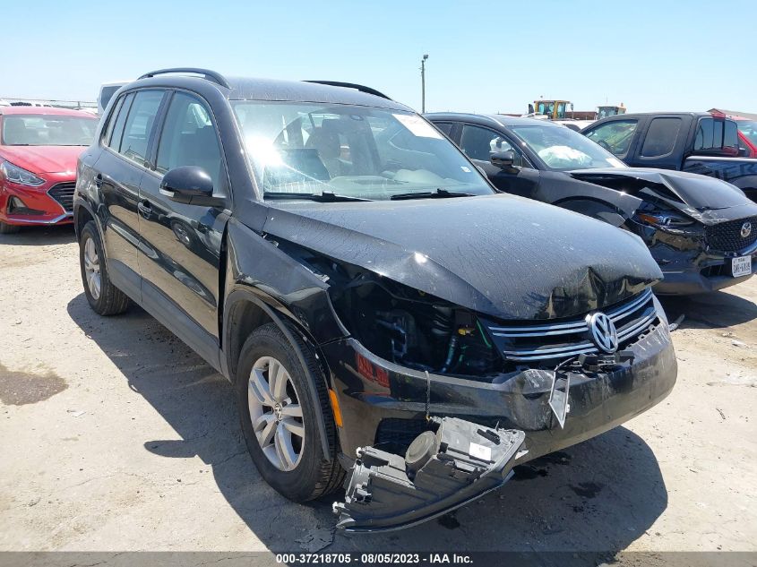 2017 VOLKSWAGEN TIGUAN - WVGBV7AX0HK013731