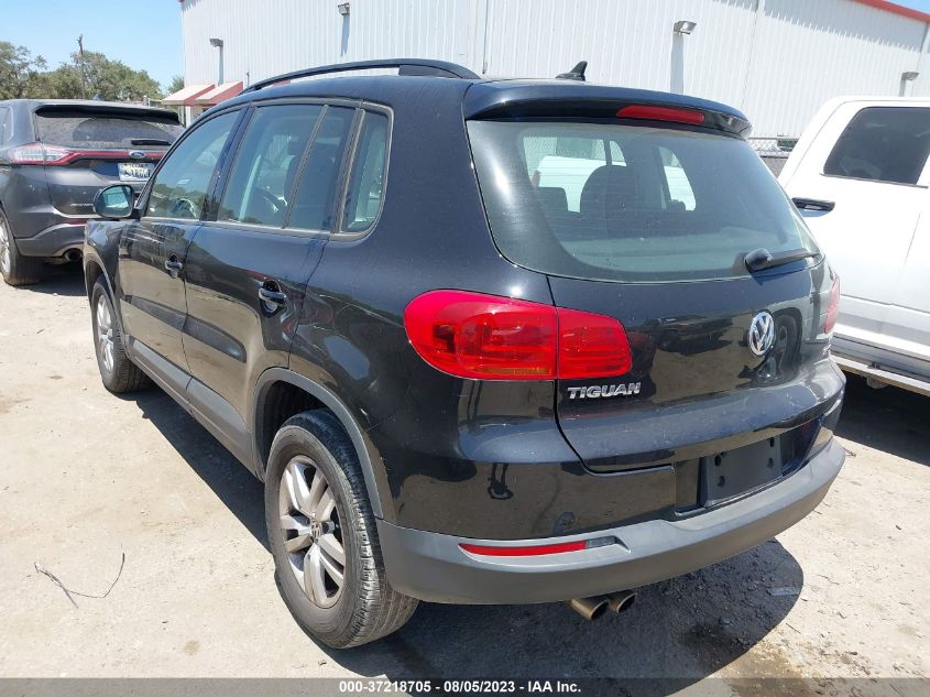 2017 VOLKSWAGEN TIGUAN - WVGBV7AX0HK013731