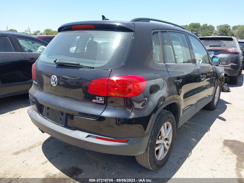 2017 VOLKSWAGEN TIGUAN - WVGBV7AX0HK013731