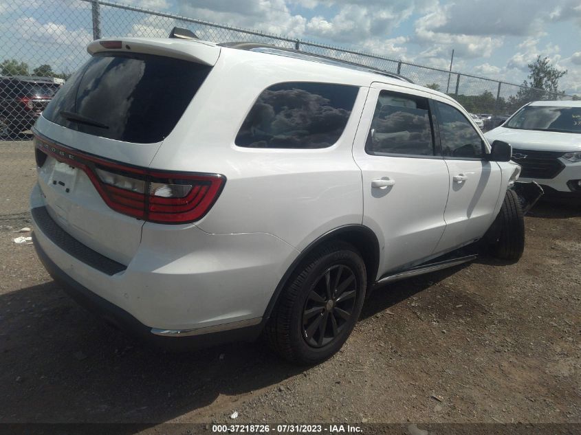 2017 DODGE DURANGO SXT - 1C4RDJAG4HC950899