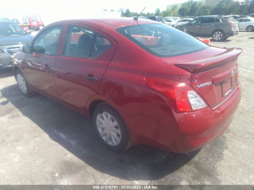 2014 NISSAN VERSA S PLUS - 3N1CN7AP8EL876685