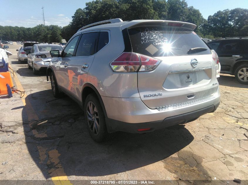 2015 NISSAN ROGUE S/SL/SV - 5N1AT2MV4FC826043