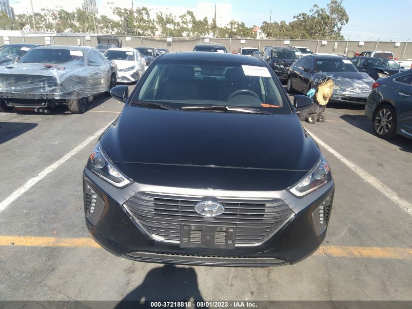 2018 HYUNDAI IONIQ HYBRID LIMITED - KMHC85LC2JU064300