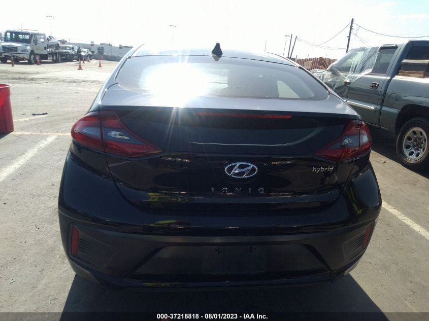 2018 HYUNDAI IONIQ HYBRID LIMITED - KMHC85LC2JU064300