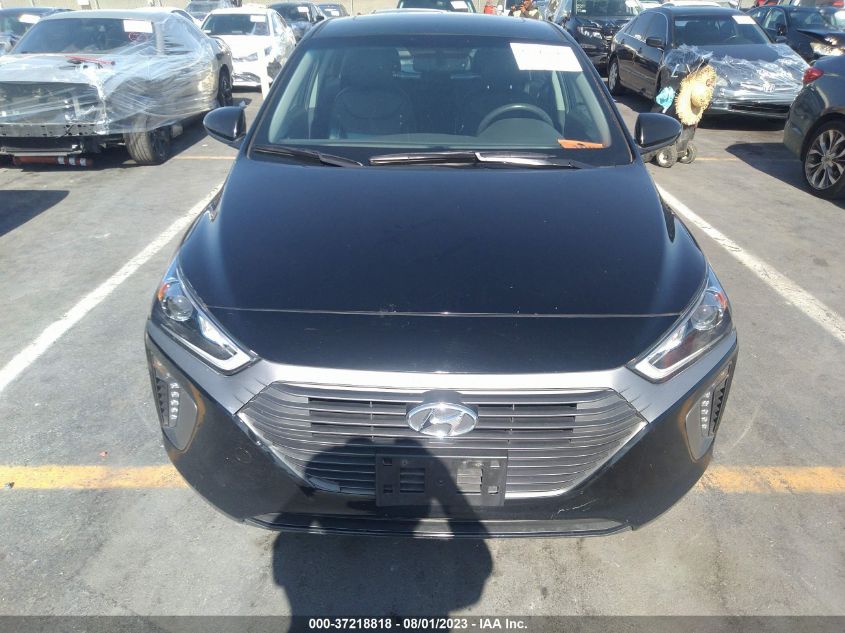 2018 HYUNDAI IONIQ HYBRID LIMITED - KMHC85LC2JU064300