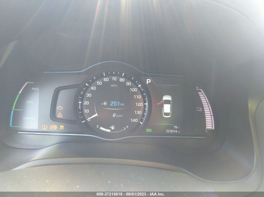 2018 HYUNDAI IONIQ HYBRID LIMITED - KMHC85LC2JU064300