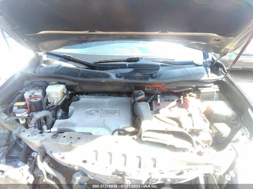 2013 LEXUS RX 450H JTJBC1BA8D2442009