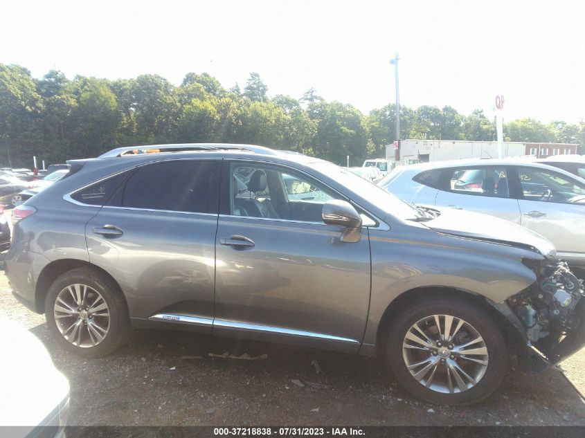 2013 LEXUS RX 450H JTJBC1BA8D2442009