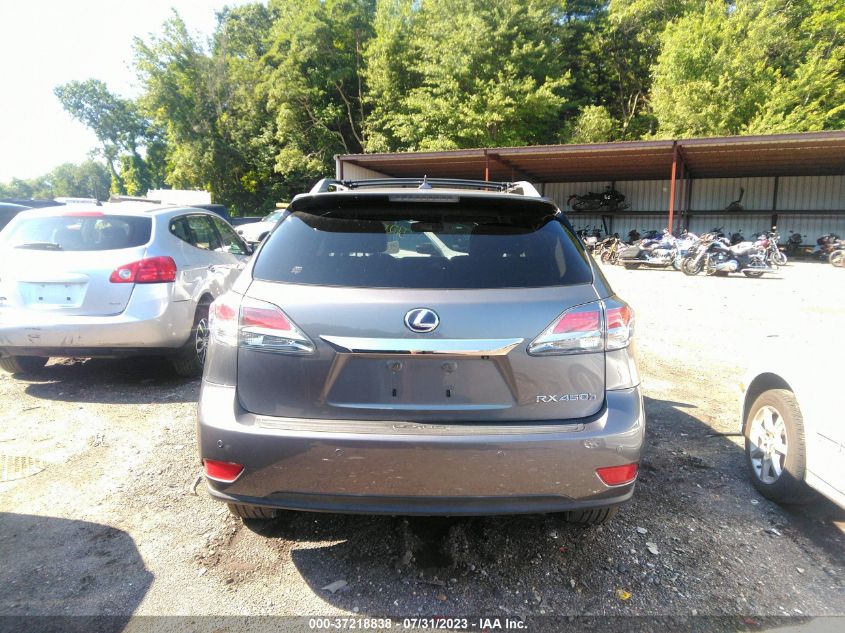 2013 LEXUS RX 450H JTJBC1BA8D2442009