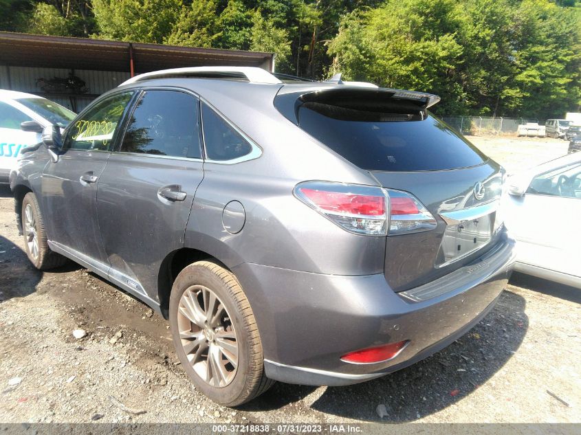 2013 LEXUS RX 450H JTJBC1BA8D2442009