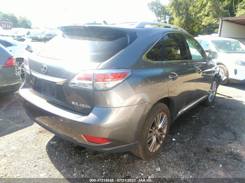 2013 LEXUS RX 450H JTJBC1BA8D2442009