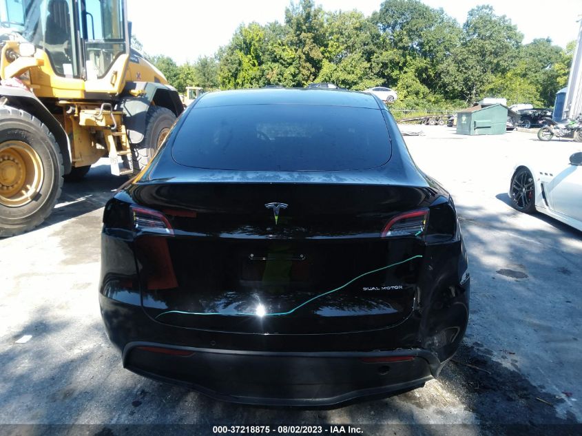 2021 TESLA MODEL Y LONG RANGE - 5YJYGDEE6MF183910