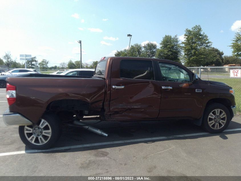 2016 TOYOTA TUNDRA 4WD TRUCK PLATINUM/1794 5TFAY5F10GX501109