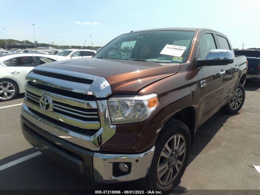 2016 TOYOTA TUNDRA 4WD TRUCK PLATINUM/1794 5TFAY5F10GX501109