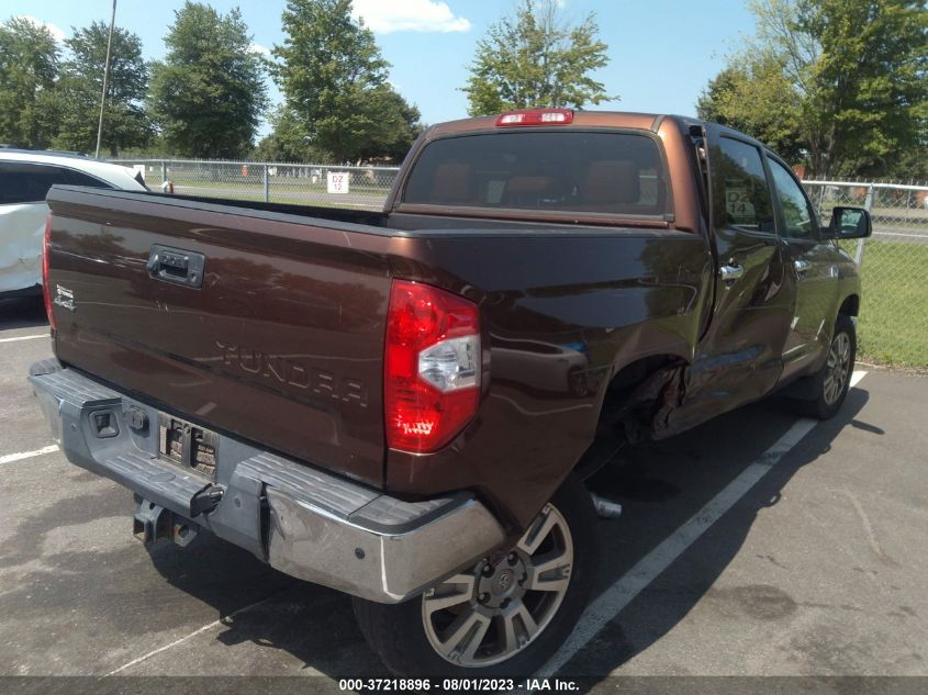 2016 TOYOTA TUNDRA 4WD TRUCK PLATINUM/1794 5TFAY5F10GX501109