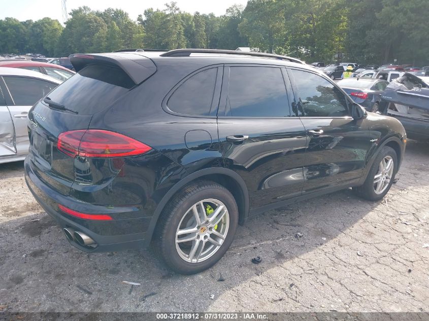2016 PORSCHE CAYENNE S E-HYBRID - WP1AE2A22GLA60774