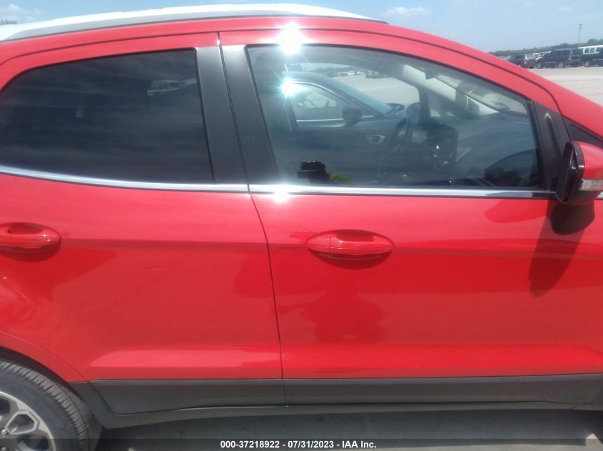 2021 FORD ECOSPORT TITANIUM - MAJ3S2KE9MC404386