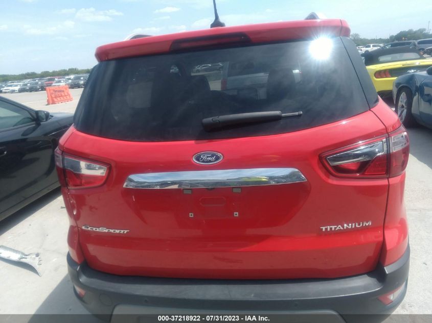 2021 FORD ECOSPORT TITANIUM - MAJ3S2KE9MC404386