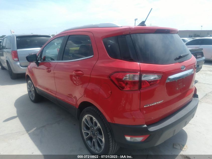 2021 FORD ECOSPORT TITANIUM - MAJ3S2KE9MC404386