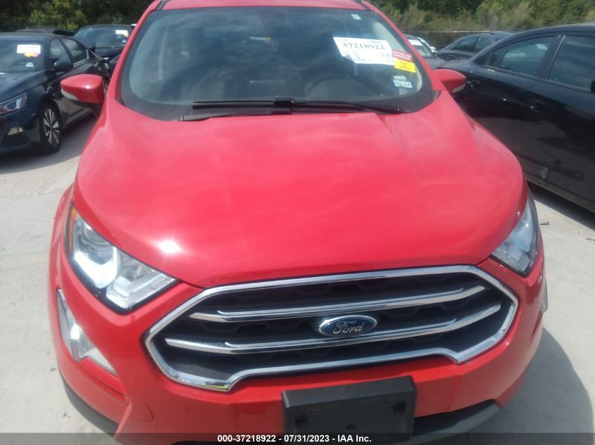 2021 FORD ECOSPORT TITANIUM - MAJ3S2KE9MC404386