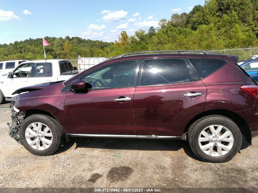 2014 NISSAN MURANO SL - JN8AZ1MU5EW415322
