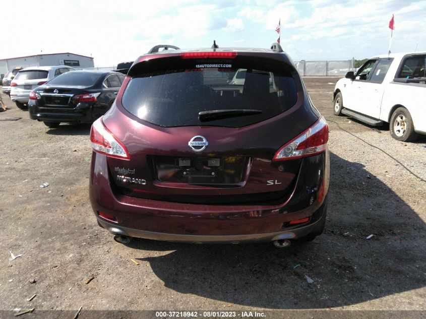 2014 NISSAN MURANO SL - JN8AZ1MU5EW415322