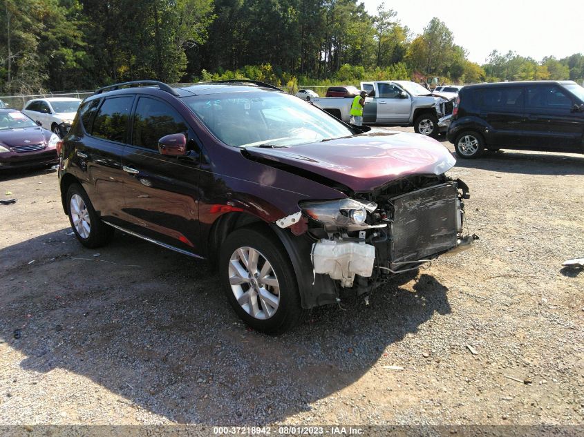 2014 NISSAN MURANO SL - JN8AZ1MU5EW415322