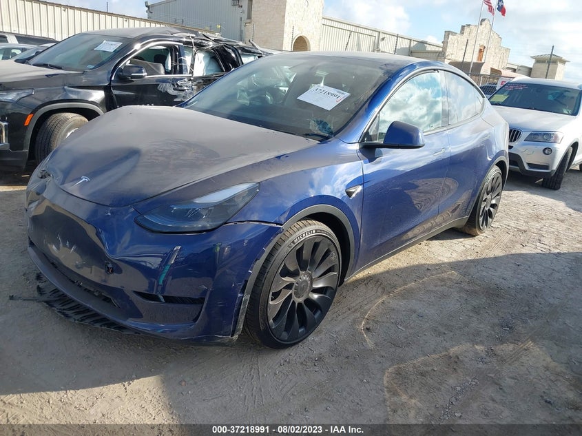 VIN 7SAYGDEF9PF808106 2023 TESLA MODEL Y PERFORMANCE