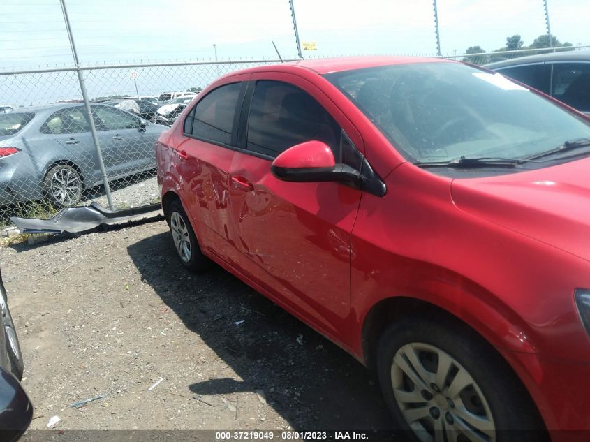 2017 CHEVROLET SONIC LS - 1G1JB5SH0H4138150