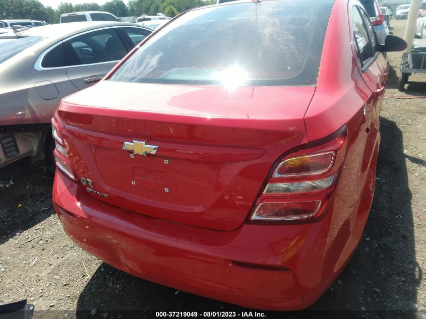 2017 CHEVROLET SONIC LS - 1G1JB5SH0H4138150