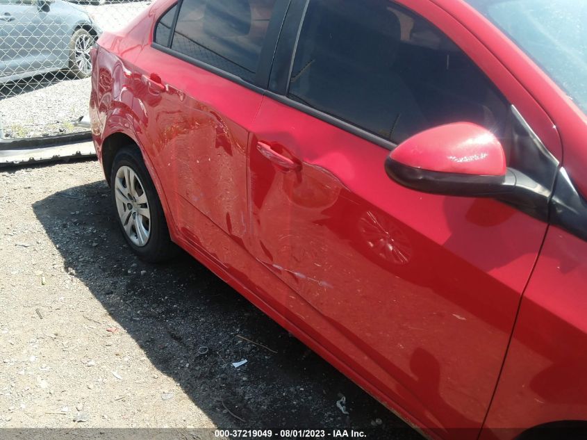 2017 CHEVROLET SONIC LS - 1G1JB5SH0H4138150