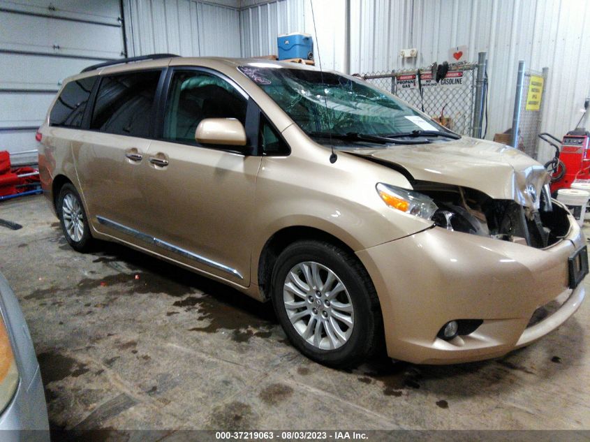 2014 TOYOTA SIENNA XLE/XLE AAS/LTD - 5TDYK3DC8ES481770