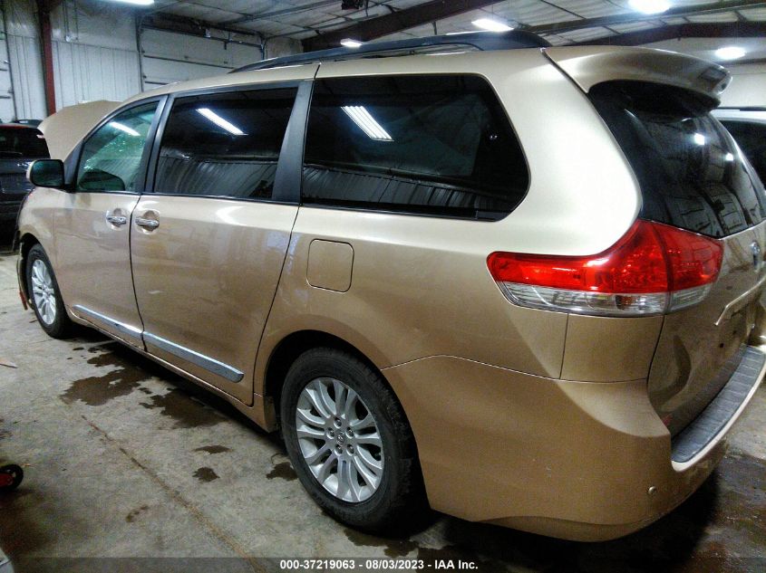 2014 TOYOTA SIENNA XLE/XLE AAS/LTD - 5TDYK3DC8ES481770