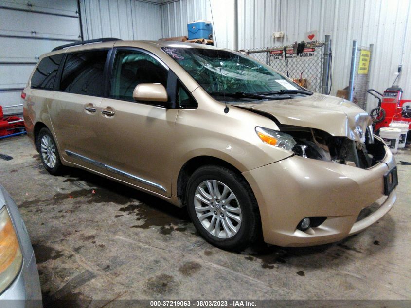 2014 TOYOTA SIENNA XLE/XLE AAS/LTD - 5TDYK3DC8ES481770