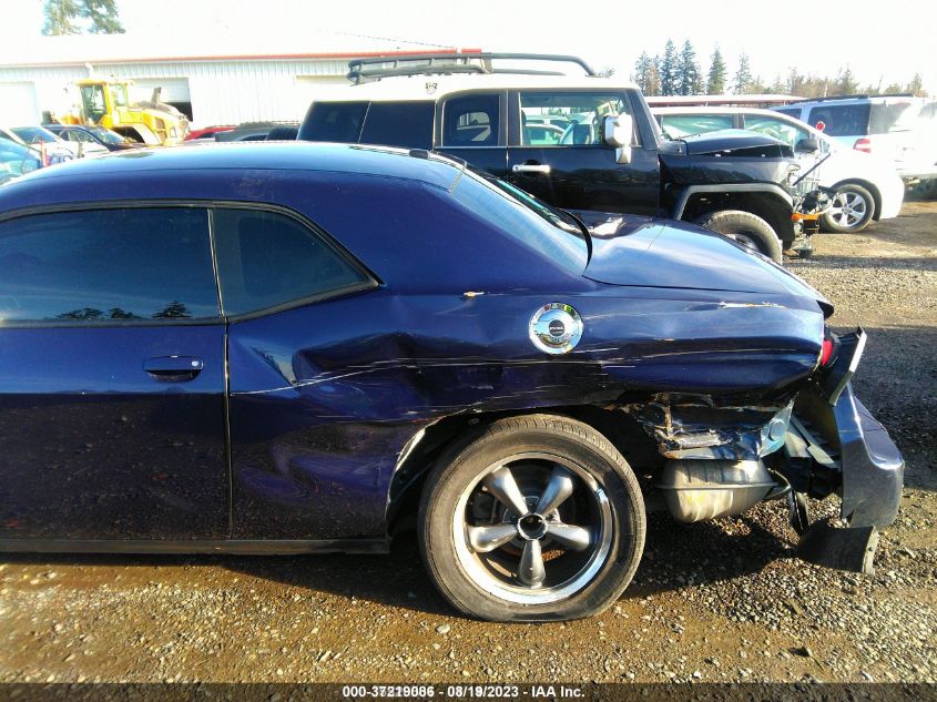 2013 DODGE CHALLENGER SXT - 2C3CDYAG5DH728611