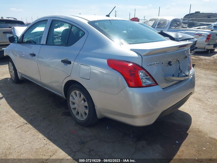 3N1CN7AP0KL828223 Nissan Versa Sedan S PLUS 3