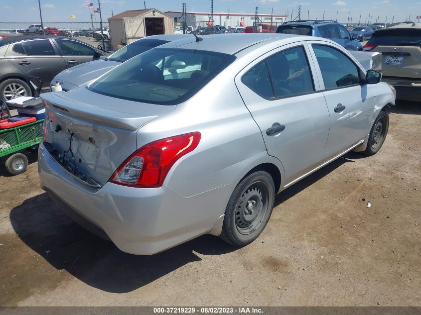 3N1CN7AP0KL828223 Nissan Versa Sedan S PLUS 4