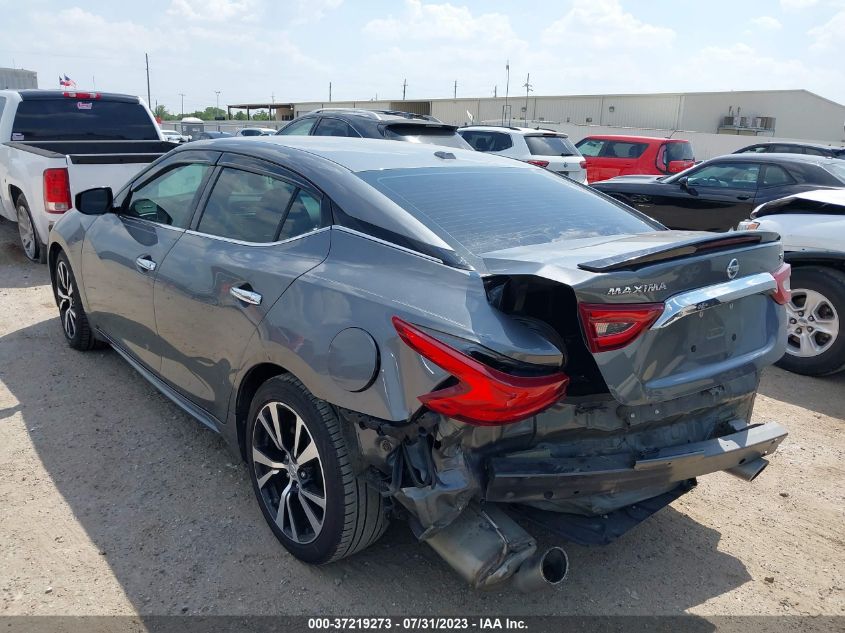 2018 NISSAN MAXIMA S - 1N4AA6AP1JC385929