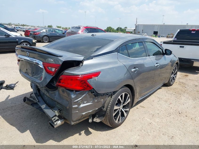 2018 NISSAN MAXIMA S - 1N4AA6AP1JC385929