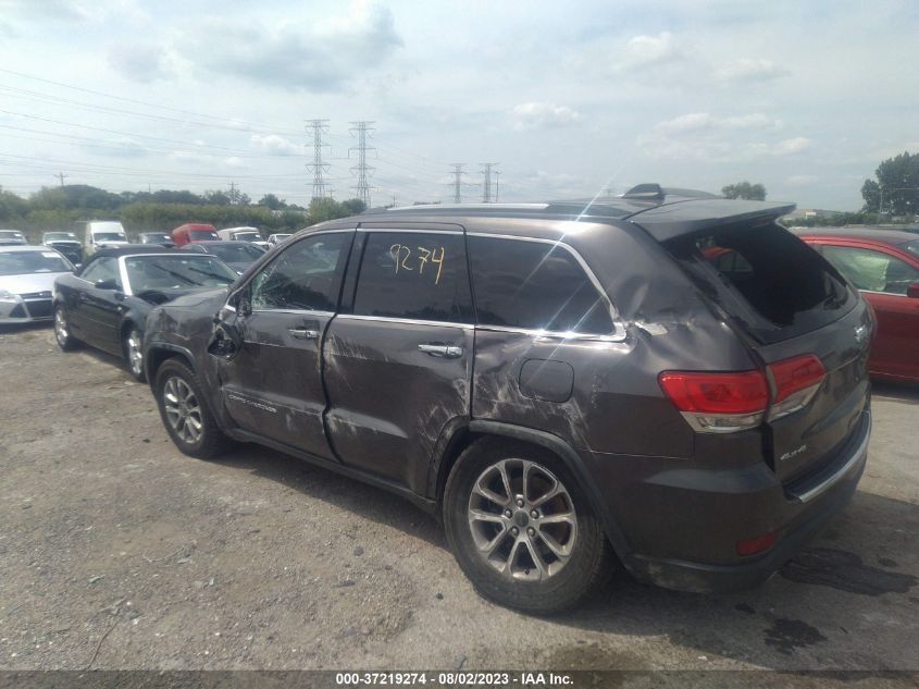 2014 JEEP GRAND CHEROKEE LIMITED - 1C4RJFBG4EC567853