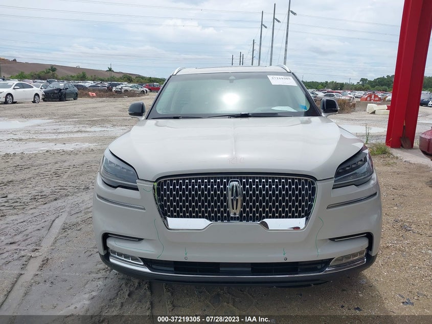 VIN 5LM5J7WC6MGL15548 2021 LINCOLN AVIATOR RESERVE