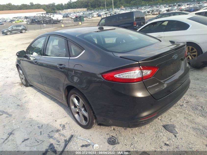 2016 FORD FUSION SE - 3FA6P0HD7GR373369