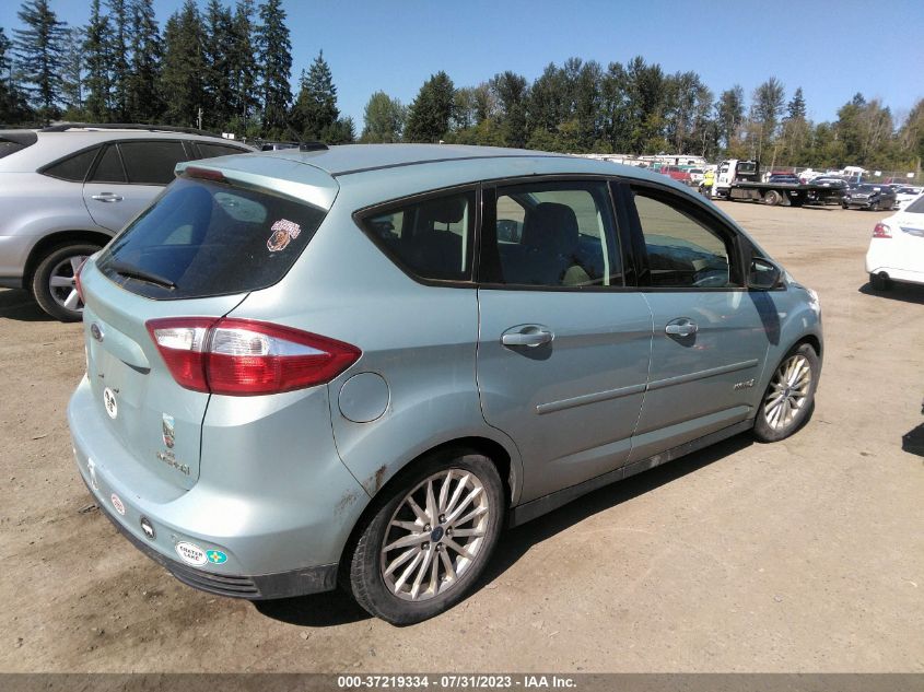 2013 FORD C-MAX HYBRID SE - 1FADP5AU0DL509432