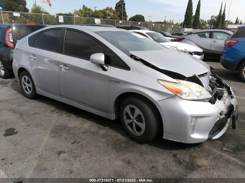 2013 TOYOTA PRIUS ONE/TWO/THREE/FOUR/FIVE - JTDKN3DU3D5570835
