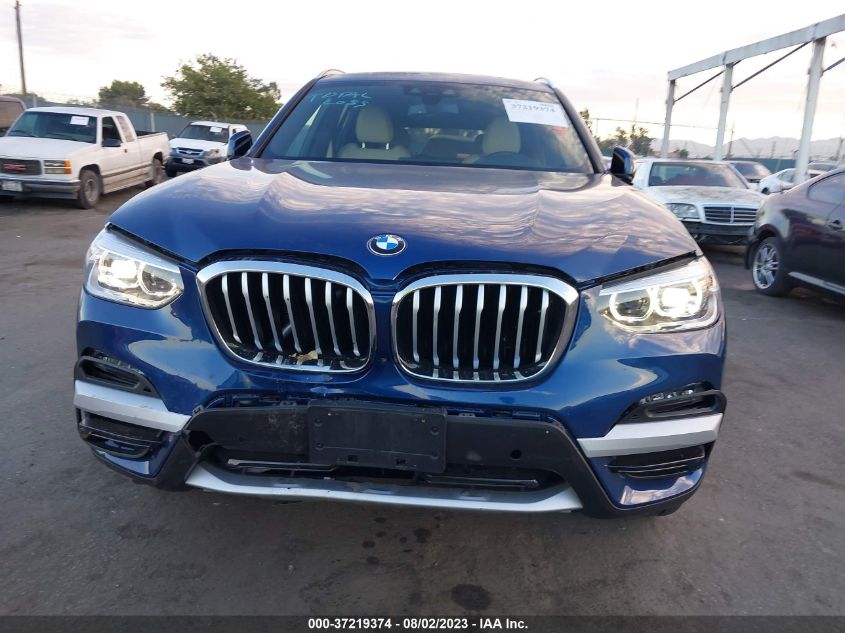 2020 BMW X3 SDRIVE30I - 5UXTY3C08L9C38537