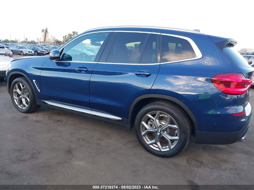 2020 BMW X3 SDRIVE30I - 5UXTY3C08L9C38537