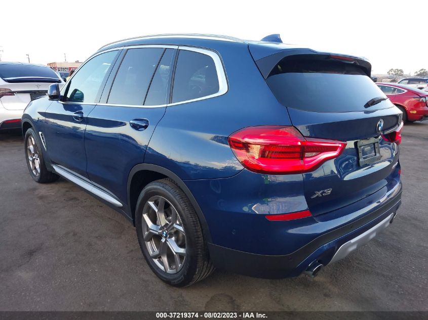 2020 BMW X3 SDRIVE30I - 5UXTY3C08L9C38537